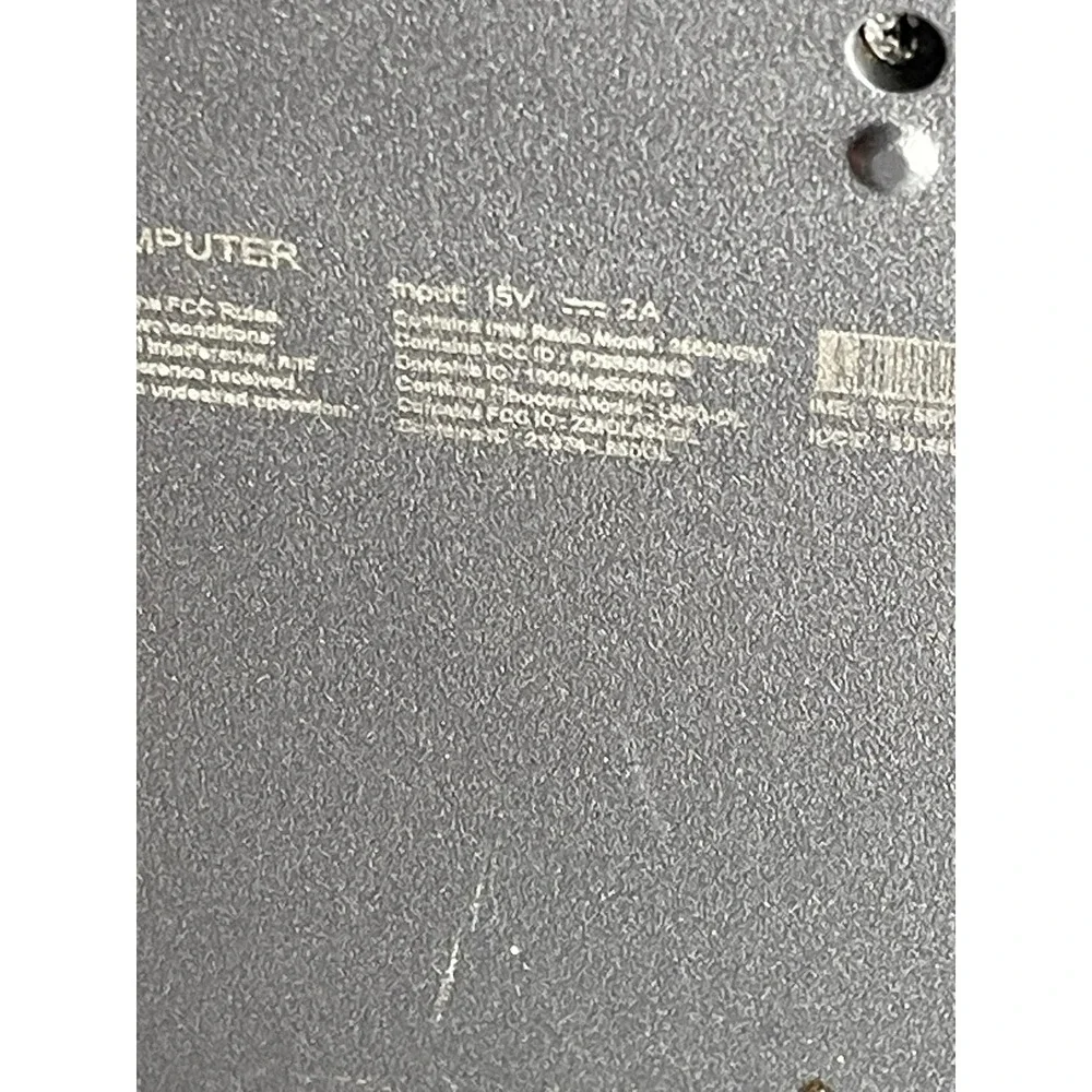 CTL Chromebook NL71CTA Gray Laptop Notebook For Parts or Repair Broken Hinge